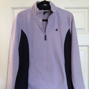 Brooks Brothers women’s purple fleece pullover